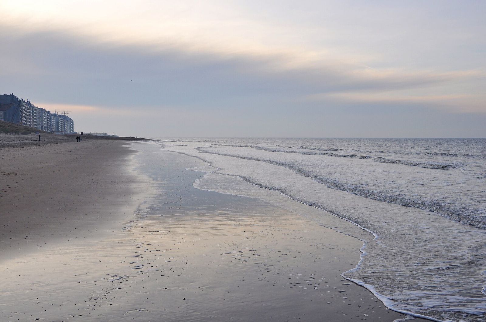 Strand van Wenduine aan de Belgische kust