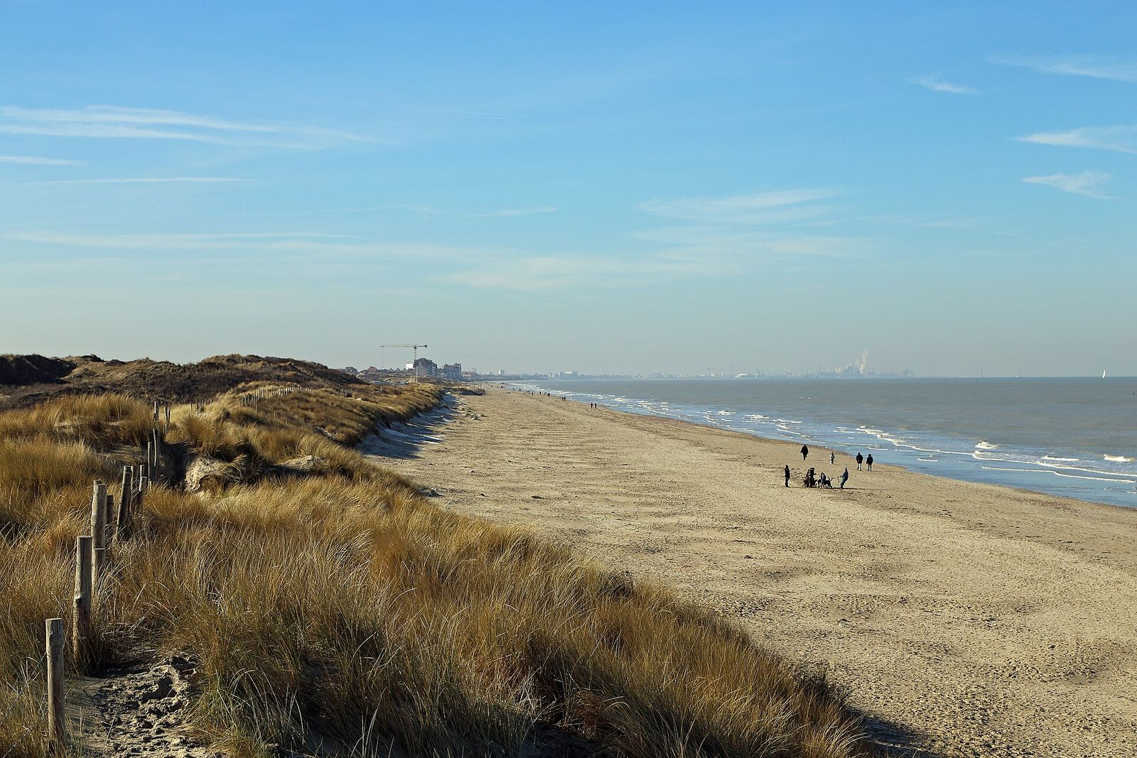 Strand van De Panne